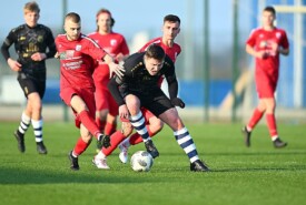 09.03.2024 MogilnoPogoń Mogilno 6:0 Orlęta Aleksandrów Kujawski18 kolejka IV ligi 2023/2024Foto: Grzegorz Gębala