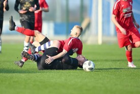 09.03.2024 MogilnoPogoń Mogilno 6:0 Orlęta Aleksandrów Kujawski18 kolejka IV ligi 2023/2024Foto: Grzegorz Gębala