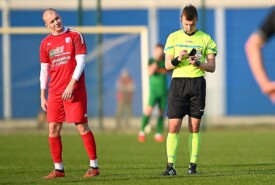 09.03.2024 MogilnoPogoń Mogilno 6:0 Orlęta Aleksandrów Kujawski18 kolejka IV ligi 2023/2024Foto: Grzegorz Gębala
