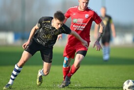 09.03.2024 MogilnoPogoń Mogilno 6:0 Orlęta Aleksandrów Kujawski18 kolejka IV ligi 2023/2024Foto: Grzegorz Gębala