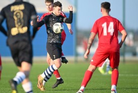 09.03.2024 MogilnoPogoń Mogilno 6:0 Orlęta Aleksandrów Kujawski18 kolejka IV ligi 2023/2024Foto: Grzegorz Gębala
