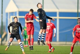 09.03.2024 MogilnoPogoń Mogilno 6:0 Orlęta Aleksandrów Kujawski18 kolejka IV ligi 2023/2024Foto: Grzegorz Gębala