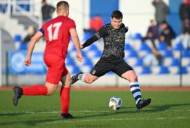 09.03.2024 MogilnoPogoń Mogilno 6:0 Orlęta Aleksandrów Kujawski18 kolejka IV ligi 2023/2024Foto: Grzegorz Gębala