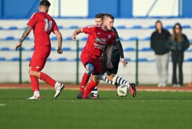 09.03.2024 MogilnoPogoń Mogilno 6:0 Orlęta Aleksandrów Kujawski18 kolejka IV ligi 2023/2024Foto: Grzegorz Gębala