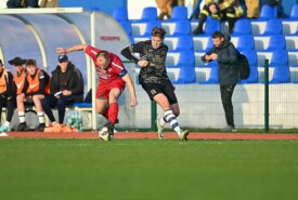09.03.2024 MogilnoPogoń Mogilno 6:0 Orlęta Aleksandrów Kujawski18 kolejka IV ligi 2023/2024Foto: Grzegorz Gębala