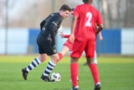 09.03.2024 MogilnoPogoń Mogilno 6:0 Orlęta Aleksandrów Kujawski18 kolejka IV ligi 2023/2024Foto: Grzegorz Gębala