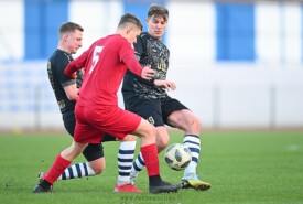 09.03.2024 MogilnoPogoń Mogilno 6:0 Orlęta Aleksandrów Kujawski18 kolejka IV ligi 2023/2024Foto: Grzegorz Gębala