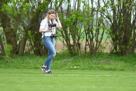 07.04.2024 DąbrówkaA-klasa, 16 kolejka Pogoń II Mogilno 3:2 Czarni Wierzchosławice Foto: Grzegorz Gębala
