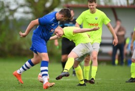 07.04.2024 DąbrówkaA-klasa, 16 kolejka Pogoń II Mogilno 3:2 Czarni Wierzchosławice Foto: Grzegorz Gębala