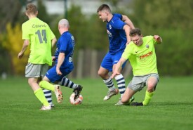 07.04.2024 DąbrówkaA-klasa, 16 kolejka Pogoń II Mogilno 3:2 Czarni Wierzchosławice Foto: Grzegorz Gębala