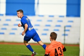 27.04.2024 Mogilno25 kolejka IV ligiPogoń Mogilno 10:1 Kujawianka Izbica KujawskaFoto: Grzegorz Gębala