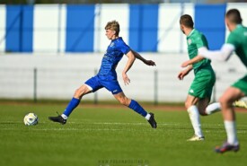 27.04.2024 Mogilno25 kolejka IV ligiPogoń Mogilno 10:1 Kujawianka Izbica KujawskaFoto: Grzegorz Gębala
