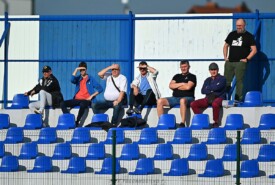 27.04.2024 Mogilno25 kolejka IV ligiPogoń Mogilno 10:1 Kujawianka Izbica KujawskaFoto: Grzegorz Gębala