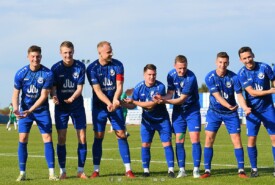 27.04.2024 Mogilno25 kolejka IV ligiPogoń Mogilno 10:1 Kujawianka Izbica KujawskaFoto: Grzegorz Gębala