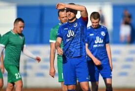 27.04.2024 Mogilno25 kolejka IV ligiPogoń Mogilno 10:1 Kujawianka Izbica KujawskaFoto: Grzegorz Gębala