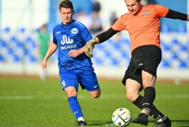 27.04.2024 Mogilno25 kolejka IV ligiPogoń Mogilno 10:1 Kujawianka Izbica KujawskaFoto: Grzegorz Gębala