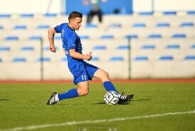 27.04.2024 Mogilno25 kolejka IV ligiPogoń Mogilno 10:1 Kujawianka Izbica KujawskaFoto: Grzegorz Gębala