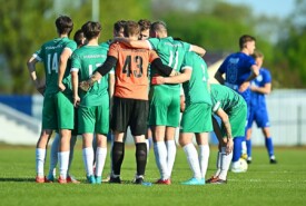27.04.2024 Mogilno25 kolejka IV ligiPogoń Mogilno 10:1 Kujawianka Izbica KujawskaFoto: Grzegorz Gębala