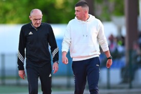 27.04.2024 Mogilno25 kolejka IV ligiPogoń Mogilno 10:1 Kujawianka Izbica KujawskaFoto: Grzegorz Gębala