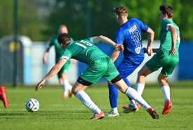 27.04.2024 Mogilno25 kolejka IV ligiPogoń Mogilno 10:1 Kujawianka Izbica KujawskaFoto: Grzegorz Gębala