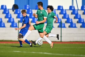 27.04.2024 Mogilno25 kolejka IV ligiPogoń Mogilno 10:1 Kujawianka Izbica KujawskaFoto: Grzegorz Gębala