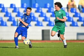 27.04.2024 Mogilno25 kolejka IV ligiPogoń Mogilno 10:1 Kujawianka Izbica KujawskaFoto: Grzegorz Gębala