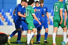 27.04.2024 Mogilno25 kolejka IV ligiPogoń Mogilno 10:1 Kujawianka Izbica KujawskaFoto: Grzegorz Gębala