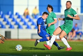 27.04.2024 Mogilno25 kolejka IV ligiPogoń Mogilno 10:1 Kujawianka Izbica KujawskaFoto: Grzegorz Gębala