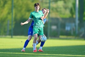 27.04.2024 Mogilno25 kolejka IV ligiPogoń Mogilno 10:1 Kujawianka Izbica KujawskaFoto: Grzegorz Gębala