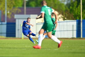 27.04.2024 Mogilno25 kolejka IV ligiPogoń Mogilno 10:1 Kujawianka Izbica KujawskaFoto: Grzegorz Gębala