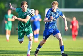 27.04.2024 Mogilno25 kolejka IV ligiPogoń Mogilno 10:1 Kujawianka Izbica KujawskaFoto: Grzegorz Gębala
