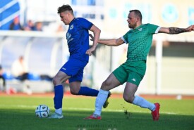 27.04.2024 Mogilno25 kolejka IV ligiPogoń Mogilno 10:1 Kujawianka Izbica KujawskaFoto: Grzegorz Gębala