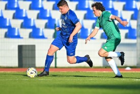 27.04.2024 Mogilno25 kolejka IV ligiPogoń Mogilno 10:1 Kujawianka Izbica KujawskaFoto: Grzegorz Gębala