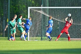 27.04.2024 Mogilno25 kolejka IV ligiPogoń Mogilno 10:1 Kujawianka Izbica KujawskaFoto: Grzegorz Gębala