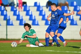 27.04.2024 Mogilno25 kolejka IV ligiPogoń Mogilno 10:1 Kujawianka Izbica KujawskaFoto: Grzegorz Gębala