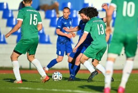27.04.2024 Mogilno25 kolejka IV ligiPogoń Mogilno 10:1 Kujawianka Izbica KujawskaFoto: Grzegorz Gębala