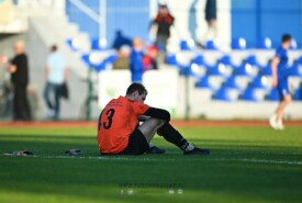 27.04.2024 Mogilno25 kolejka IV ligiPogoń Mogilno 10:1 Kujawianka Izbica KujawskaFoto: Grzegorz Gębala