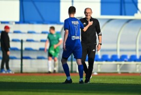 27.04.2024 Mogilno25 kolejka IV ligiPogoń Mogilno 10:1 Kujawianka Izbica KujawskaFoto: Grzegorz Gębala