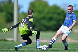 12.05.2024 Mogilno9 kolejka II liga okręgowa C1 Trampkarz Grupa zach. (RW)Pogoń Mogilno 1:2 Gwiazda BydgoszczFoto: Grzegorz Gębala