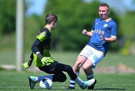 12.05.2024 Mogilno9 kolejka II liga okręgowa C1 Trampkarz Grupa zach. (RW)Pogoń Mogilno 1:2 Gwiazda BydgoszczFoto: Grzegorz Gębala