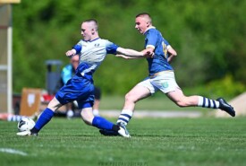12.05.2024 Mogilno9 kolejka II liga okręgowa C1 Trampkarz Grupa zach. (RW)Pogoń Mogilno 1:2 Gwiazda BydgoszczFoto: Grzegorz Gębala