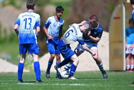 12.05.2024 Mogilno9 kolejka II liga okręgowa C1 Trampkarz Grupa zach. (RW)Pogoń Mogilno 1:2 Gwiazda BydgoszczFoto: Grzegorz Gębala