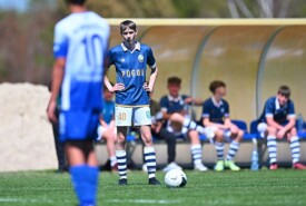 12.05.2024 Mogilno9 kolejka II liga okręgowa C1 Trampkarz Grupa zach. (RW)Pogoń Mogilno 1:2 Gwiazda BydgoszczFoto: Grzegorz Gębala