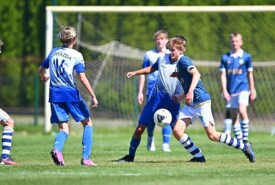 12.05.2024 Mogilno9 kolejka II liga okręgowa C1 Trampkarz Grupa zach. (RW)Pogoń Mogilno 1:2 Gwiazda BydgoszczFoto: Grzegorz Gębala