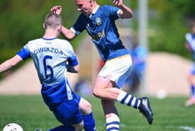 12.05.2024 Mogilno9 kolejka II liga okręgowa C1 Trampkarz Grupa zach. (RW)Pogoń Mogilno 1:2 Gwiazda BydgoszczFoto: Grzegorz Gębala