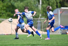 12.05.2024 Mogilno9 kolejka II liga okręgowa C1 Trampkarz Grupa zach. (RW)Pogoń Mogilno 1:2 Gwiazda BydgoszczFoto: Grzegorz Gębala