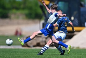12.05.2024 Mogilno9 kolejka II liga okręgowa C1 Trampkarz Grupa zach. (RW)Pogoń Mogilno 1:2 Gwiazda BydgoszczFoto: Grzegorz Gębala