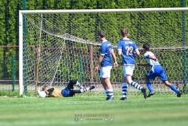 12.05.2024 Mogilno9 kolejka II liga okręgowa C1 Trampkarz Grupa zach. (RW)Pogoń Mogilno 1:2 Gwiazda BydgoszczFoto: Grzegorz Gębala