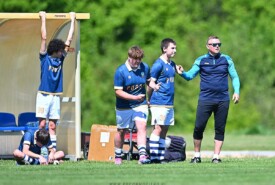 12.05.2024 Mogilno9 kolejka II liga okręgowa C1 Trampkarz Grupa zach. (RW)Pogoń Mogilno 1:2 Gwiazda BydgoszczFoto: Grzegorz Gębala