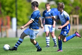 12.05.2024 Mogilno9 kolejka II liga okręgowa C1 Trampkarz Grupa zach. (RW)Pogoń Mogilno 1:2 Gwiazda BydgoszczFoto: Grzegorz Gębala